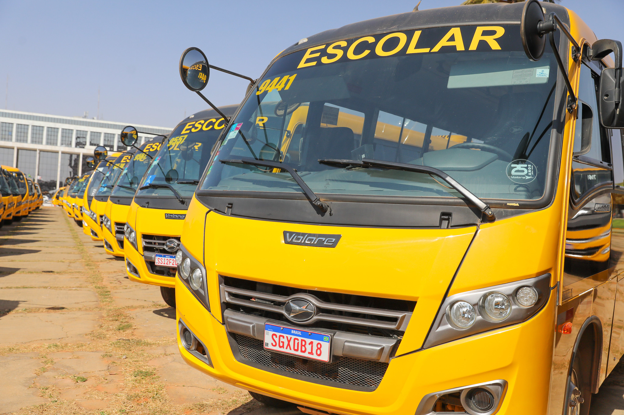 novos ônibus escolares GDF