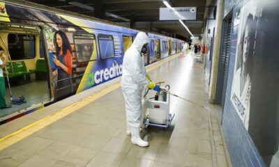 combate à dengue Metrô-DF